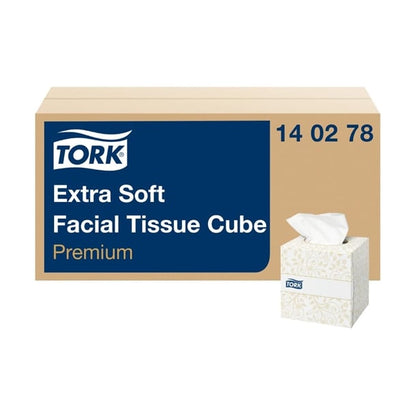 Tork Soft Facial Tissue Cube Box White (30 Pack) ch570