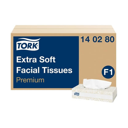 Tork Soft Facial Tissues White F1 (30 Pack) ch571