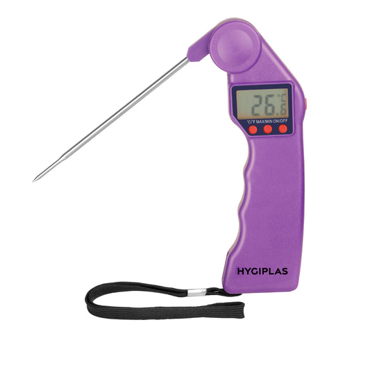Hygiplas Easytemp Colour Coded Purple Thermometer ch739