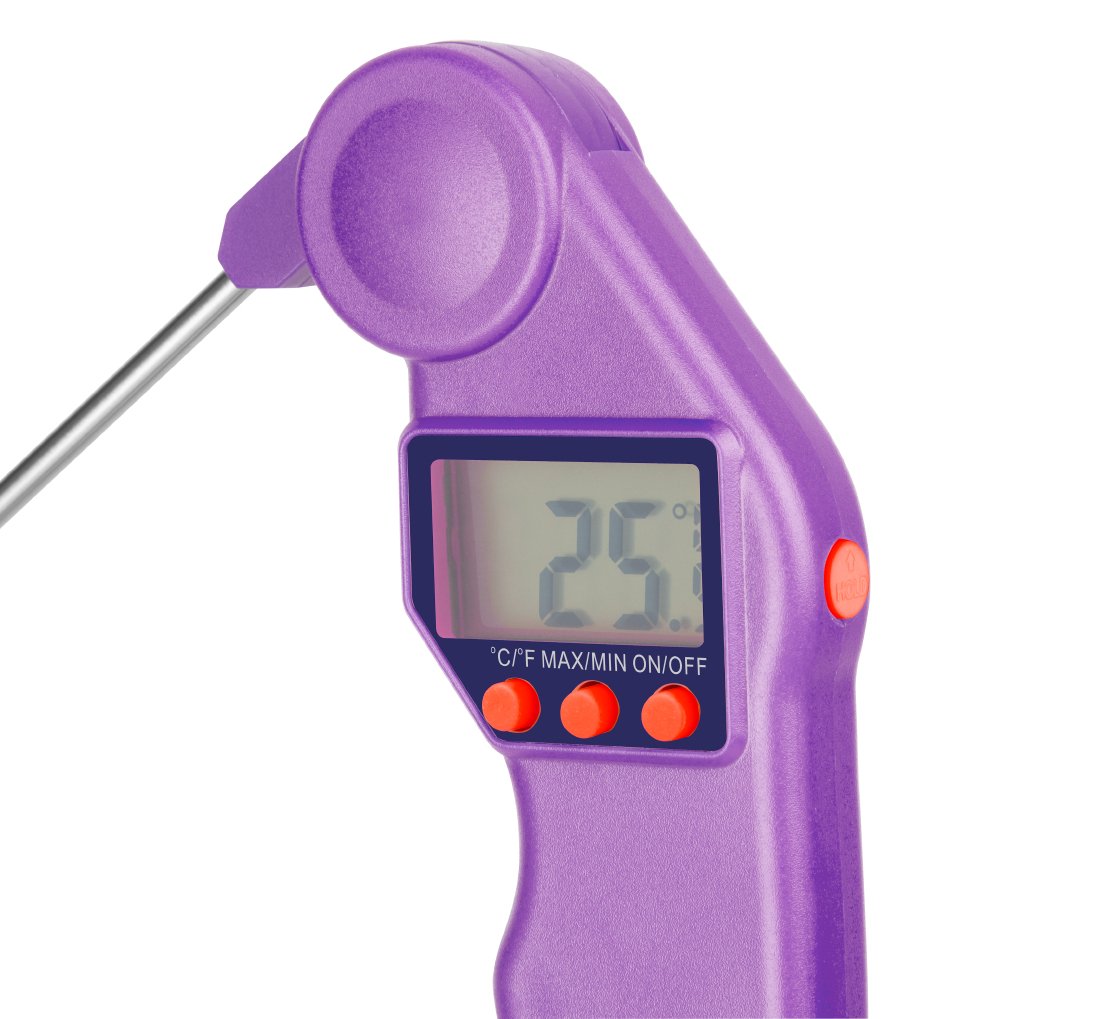 Hygiplas Easytemp Colour Coded Purple Thermometer ch739