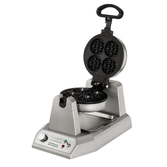 Waring Commercial Mini Belgian Waffle Maker WMB400XCK ch966
