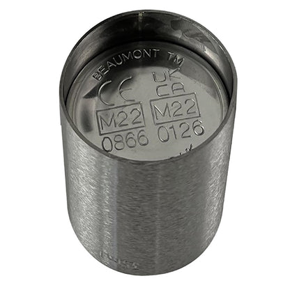 Beaumont Stainless Steel Thimble Measure 100ml cz354