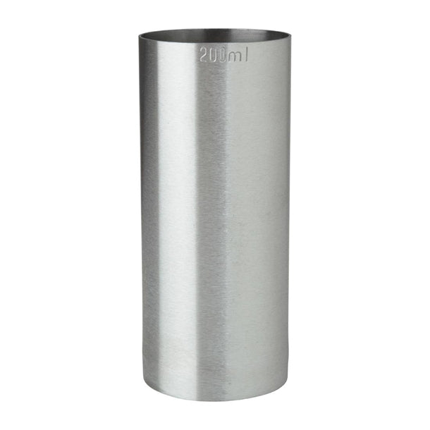 Beaumont Stainless Steel Thimble Measure CE Marked 200ml cj447
