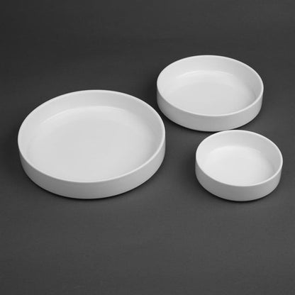 Olympia Whiteware Stacking Bowls 270mm (4 Pack) ck072