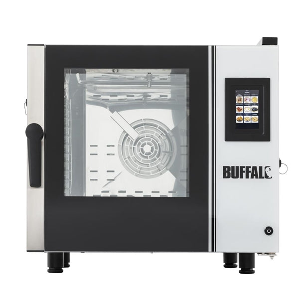 Buffalo Smart Touchscreen Compact Electric Combi Oven 6x GN 1/1 p_ck110