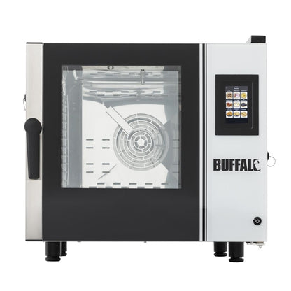 Buffalo Smart Touchscreen Compact Electric Combi Oven 6x GN 1/1 p_ck110