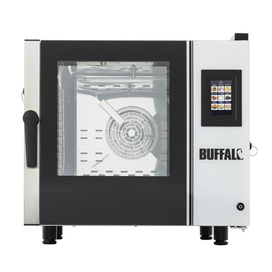 Buffalo Smart Touchscreen Compact Electric Combi Oven 6x GN 1/1 p_ck110