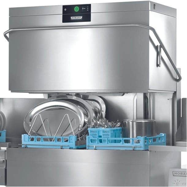 Hobart Premax Twin Basket Pass Through Dishwasher AUPTW-10B ck250