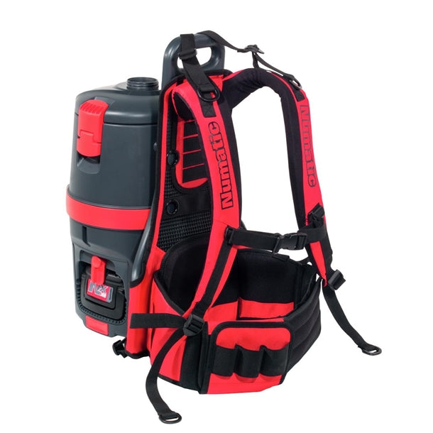 Numatic RSB150NX Cordless Backpack Vacuum Cleaner with 2x Batteries ck265