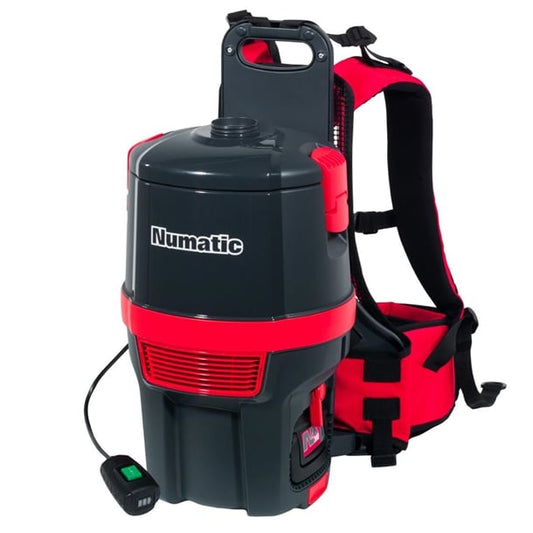 Numatic RSB150NX Cordless Backpack Vacuum Cleaner with 2x Batteries ck265