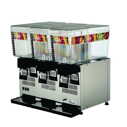 Santos Cold Drink Dispenser 3 Bowls 34-3A ck798