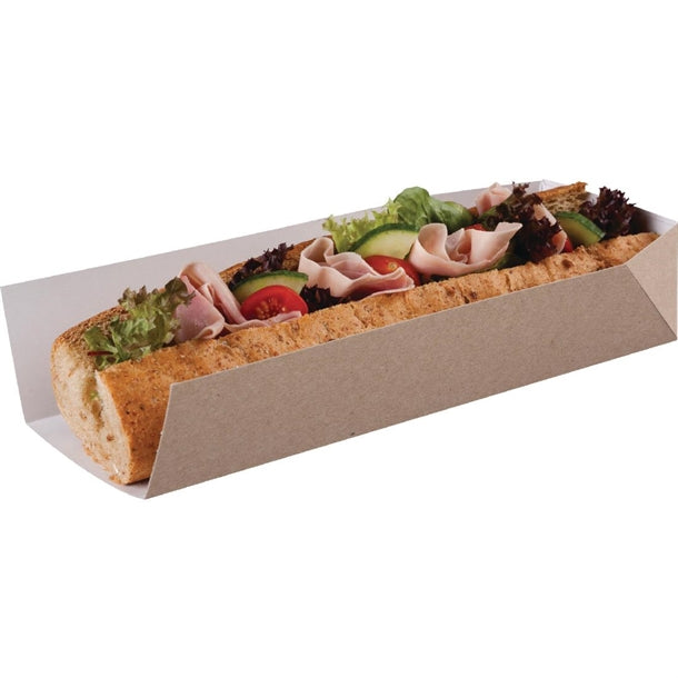 Colpac Compostable Open-Ended Food Trays 250mm (500 Pack) ck937