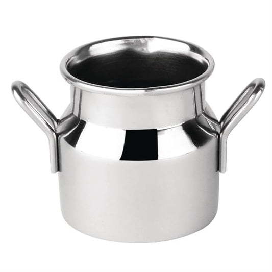 Olympia Stainless Steel Mini Milk Churn Small 60ml cl203