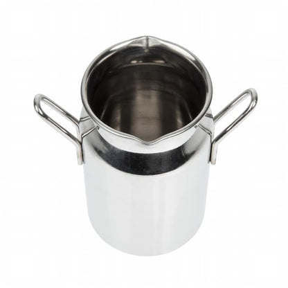 Olympia Stainless Steel Mini Milk Churn Medium 120ml cl209