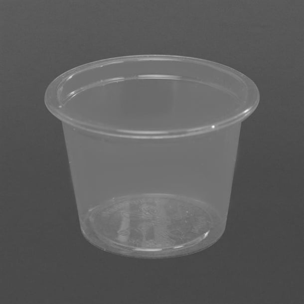Vegware Compostable Cold Portion Pots 28ml / 1oz (5000 Pack) cl681
