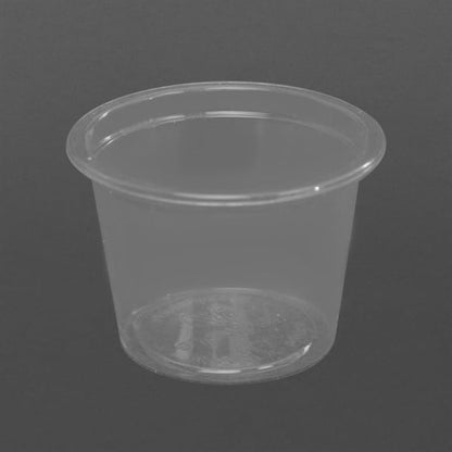 Vegware Compostable Cold Portion Pots 28ml / 1oz (5000 Pack) cl681