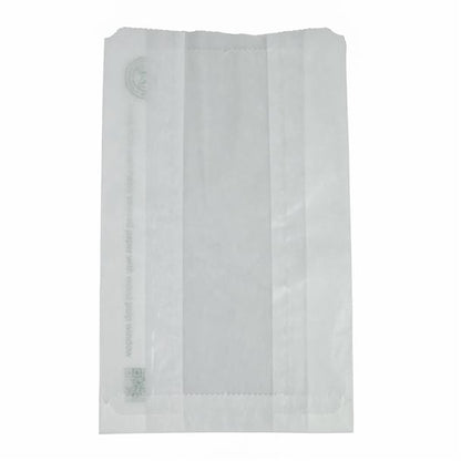 Vegware Compostable Glassine Hot Food Bags With NatureFlex Window Large ( 500 Pack) cl688