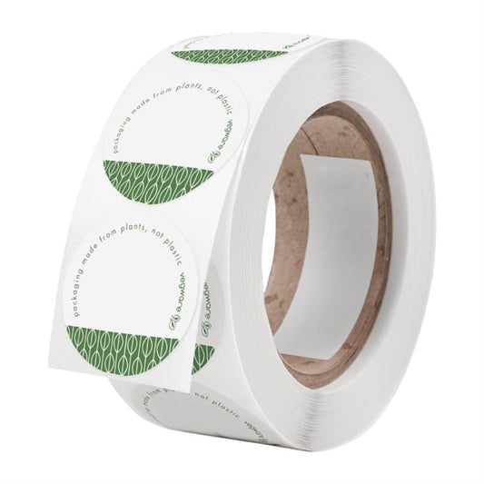 Vegware Compostable Write-On Stickers (1000 Pack) cl691