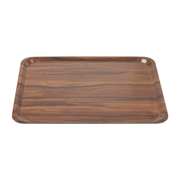 Cambro Capri Trays Walnut 460mm (24 Pack) cl702