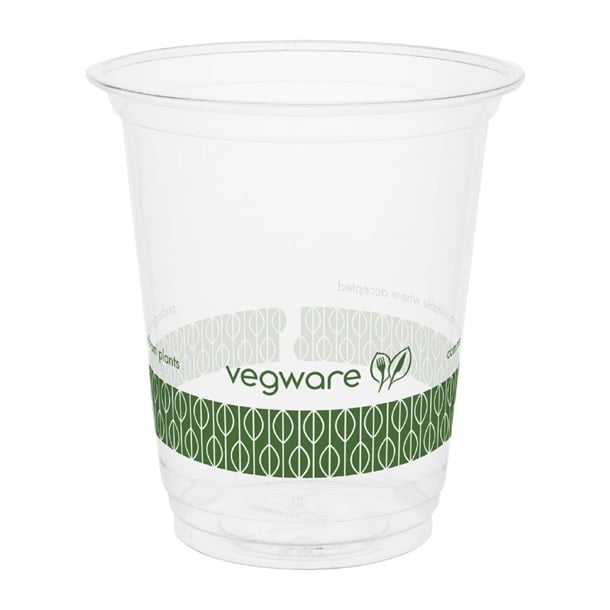 Vegware Compostable PLA Slim Cold Cups 200ml / 7oz (1000 Pack) cl738
