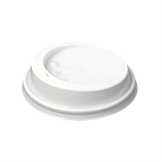 White Lid To Fit 225ml Huhtamaki Hot Cup (1000 Pack) cl868