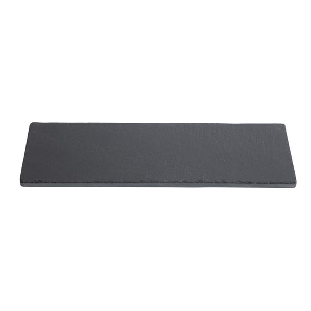 Olympia Smooth Edged Slate Platters 280 x 100mm (2 Pack) cm062