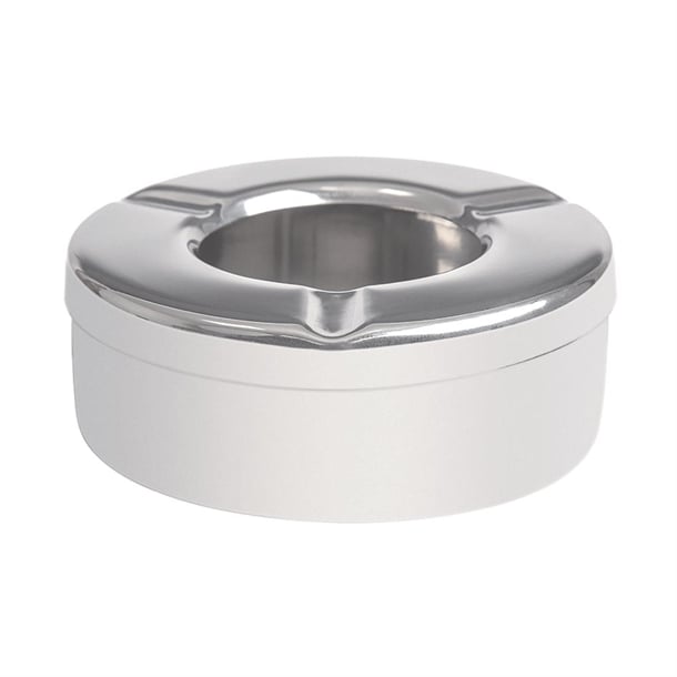 Olympia Stainless Steel Windproof Ashtray 90mm (6 Pack) cm368