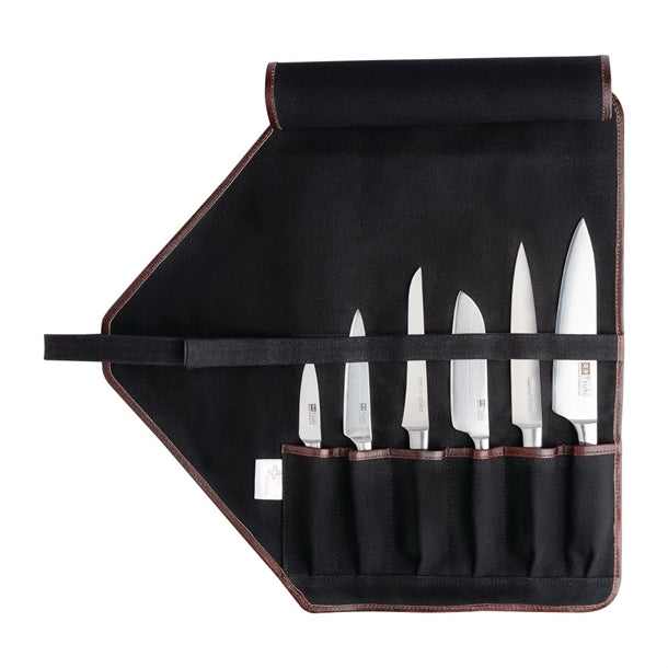 Boldric Canvas Knife Bag 6 Slots cm554