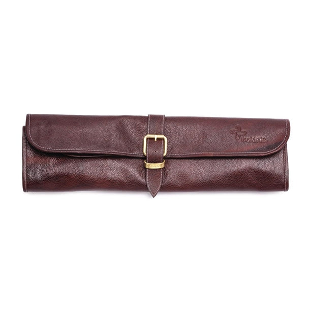 Boldric One Buckle Leather Knife Bag 8 Slots cm556