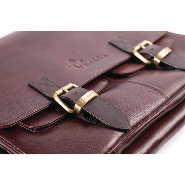 Boldric Messenger Leather Knife Bag 10 Slots cm558