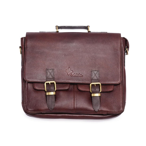 Boldric Messenger Leather Knife Bag 10 Slots cm558