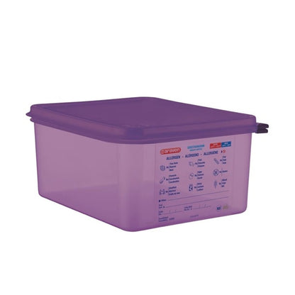 Araven Allergen Polypropylene 1/2 Gastronorm Food Container 10Ltr cm789