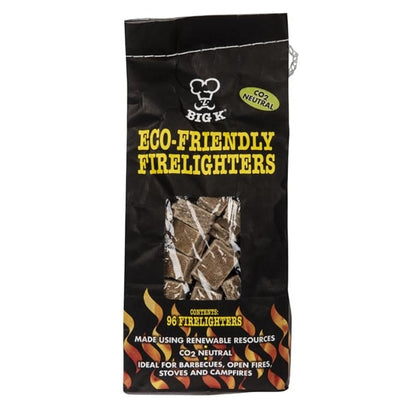 Big K Eco-Friendly Firelighters (96 Pack) cm828