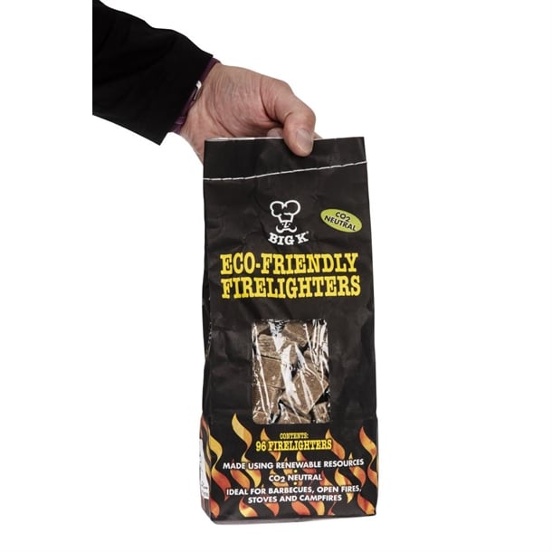 Big K Eco-Friendly Firelighters (96 Pack) cm828