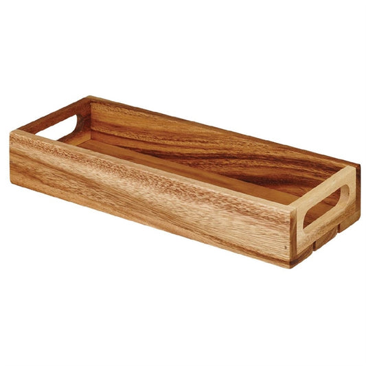 Churchill Alchemy Buffetscape Small Wooden Crate 300 x 118 x 48mm cn475