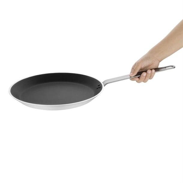 Vogue Platinum Plus Anodised Aluminium Non-Stick Teflon Crepe Pan 30cm ht960