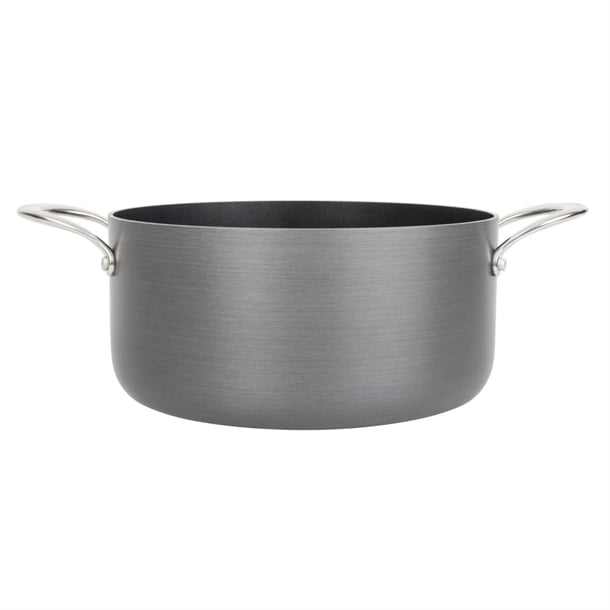 Vogue Anodised Aluminium Non-Stick Casserole Pan 24cm cn950