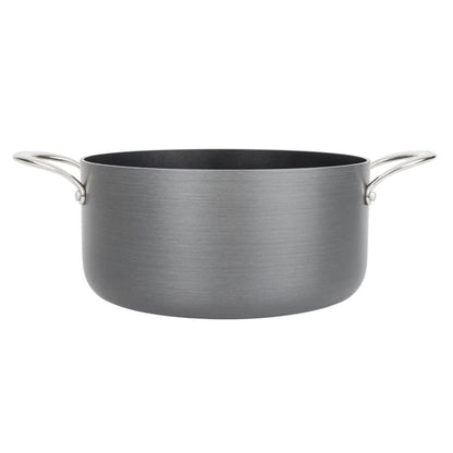 Vogue Anodised Aluminium Non-Stick Casserole Pan 24cm cn950