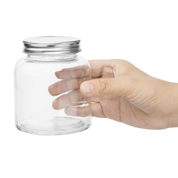Vogue Glass Screw Top Preserving Jar 330ml (6 Pack) cp082