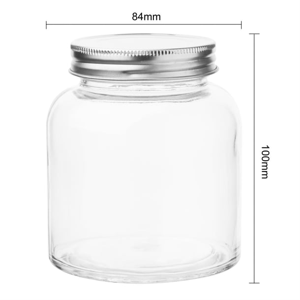 Vogue Glass Screw Top Preserving Jar 330ml (6 Pack) cp082