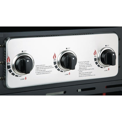 Buffalo 6 Burner Combi BBQ Grill and Griddle cp240