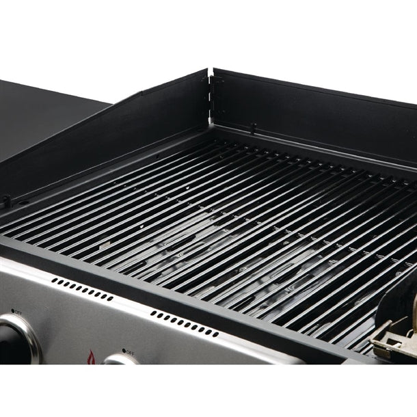Buffalo 6 Burner Combi BBQ Grill and Griddle cp240