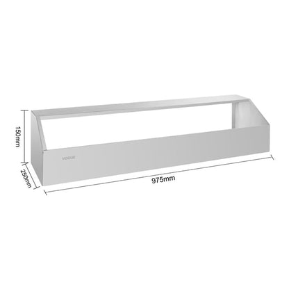 Vogue Stainless Steel Gastronorm Pan Rack Long cp542