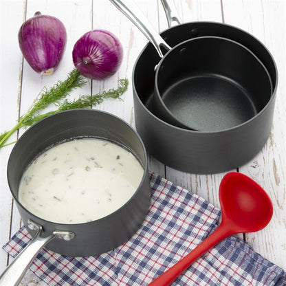 Vogue Anodised Aluminium Non-Stick Saucepan 16cm cp762
