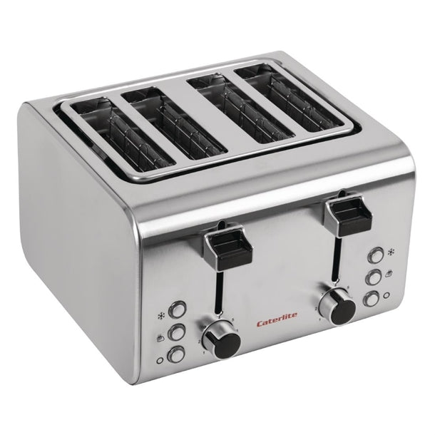 Caterlite 4 Slot Stainless Steel Toaster cp929