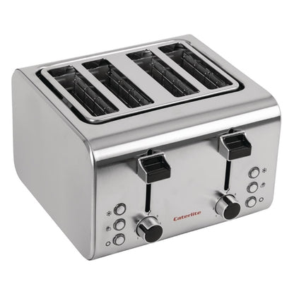 Caterlite 4 Slot Stainless Steel Toaster cp929