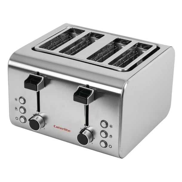 Caterlite 4 Slot Stainless Steel Toaster cp929