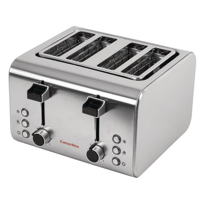 Caterlite 4 Slot Stainless Steel Toaster cp929