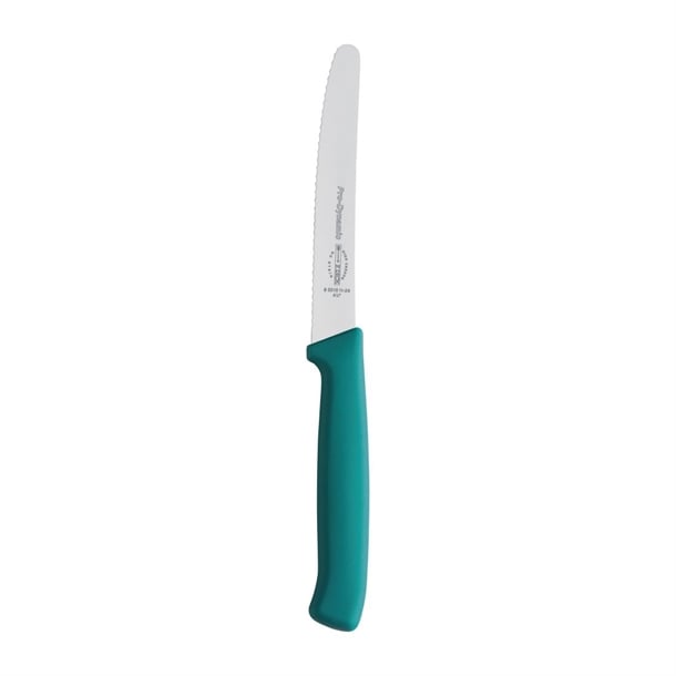 Dick Pro Dynamic Serrated Utility Knife Turquoise 11cm cr156