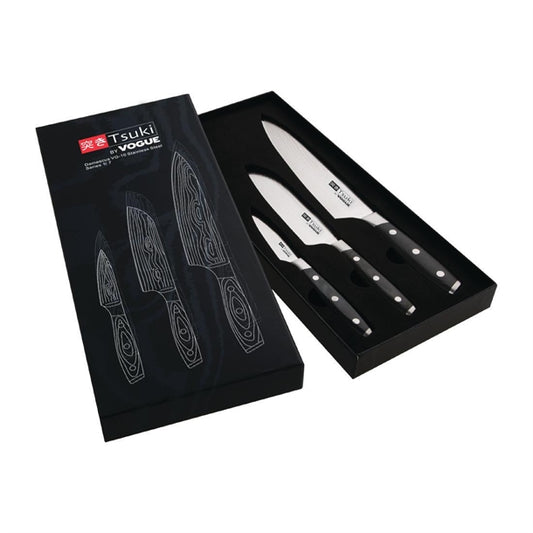 Vogue Tsuki 3-Piece Knife Set Series 7 cr403